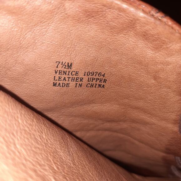 Sam Edelman Venice Womens Brown Lace-Up Granny Peep-Toe Booties Size 7.5 - Picture 7 of 10